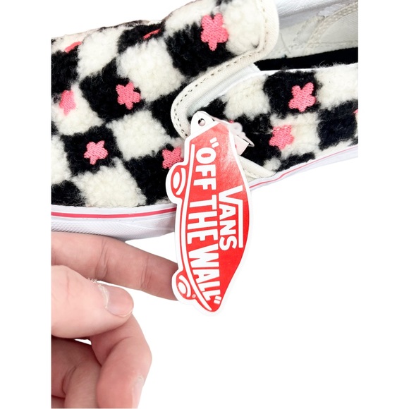 Vans Classic Slip-On in Sherpa Checkerboard - Picture 8 of 10